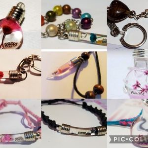 NAME ON RICE PENDANT ONLY